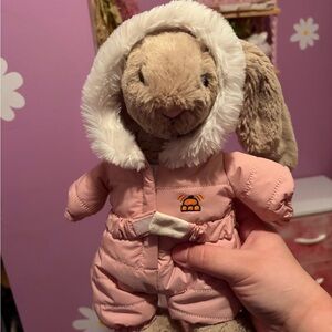 Jellycat snowsuit bunny